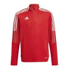 Adidas Mikina červená 135 - 140 cm/S Tiro 21