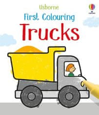 Usborne First Colouring Trucks