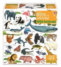 Usborne Usborne Book and Jigsaw Wild Animals