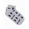 Pánské ponožky LALA šedé MDN20607 39-42