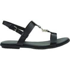 Tommy Hilfiger Sandály černé 41 EU Flat Sandal