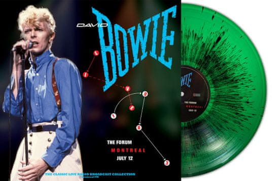 BOWIE DAVID: Live At The Forum Montreal 1983 (Green / Black Splatter) (2xLP)