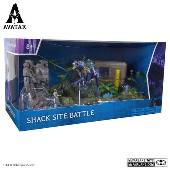 McFarlane Avatar The Way of Water Akčni Figurky Shack Site Battle