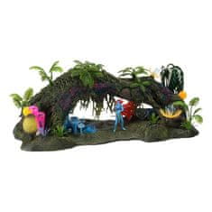 McFarlane Avatar The Way of Water Omatikaya rainforest with Jake Sully