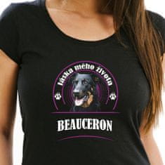 STRIKER Dámské tričko Beauceron Barva: Černá, Velikost: S