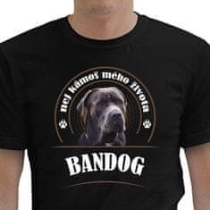 STRIKER Pánské tričko Bandog Barva: Černá, Velikost: XXXL