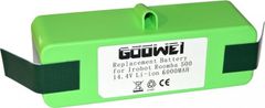 GOOWEI ENERGY Baterie iRobot Roomba 500, 600, 700, 800, 900 – LiION 6000 mAh