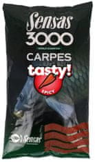 Sensas Krmítková směs 3000 Carp Tasty Spicy 1kg