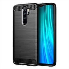 FORCELL Obal / kryt na Xiaomi Redmi Note 8 Pro černý - Forcell Carbon Case