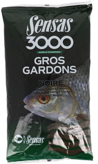 Sensas Krmítková směs 3000 Gros Gardons Noir 1kg