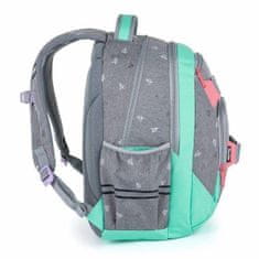 Karton P+P Oxybag Studentský batoh Oxy Style Grey tyrkys