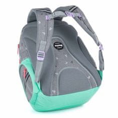 Karton P+P Oxybag Studentský batoh Oxy Style Grey tyrkys