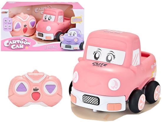 shumee Rubber Car Rubber R/C Pink dálkový ovladač 2,4G