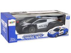 Lean-toys Auto Závodní R/C Policie Na Dálkové Ovládání Policejní + Dobíjecí