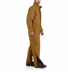 Carhartt Zateplená kombinéza Carhartt Washed Duck Brown