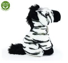 Rappa Plyšová zebra sedící 18 cm ECO-FRIENDLY