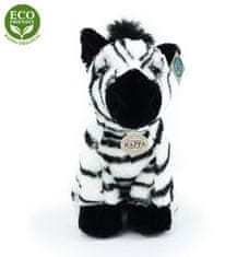 Rappa Plyšová zebra sedící 18 cm ECO-FRIENDLY