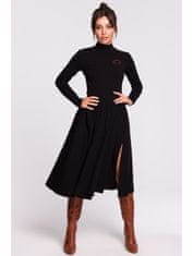 BeWear Dámská midi sukně Lere černá 2XL/3XL.