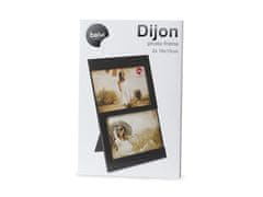 Balvi , Fotorámeček Dijon 23360, plast, 10x15cm (2x) | černá