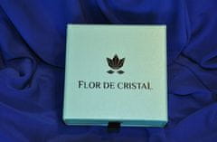 Flor de Cristal Náušnice Ines modré - Náušnice s krystaly