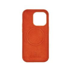 COVEREON ALCANTARA kryt s MagSafe na 14 Plus - Orange