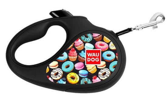 WAUDOG Samonavíjecí vodítko pro psa DONUT