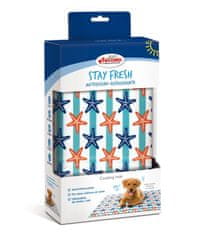 RECORD Chladící podložka pro psa STAY FRESH s hvězdičkami L 80 x 90 cm