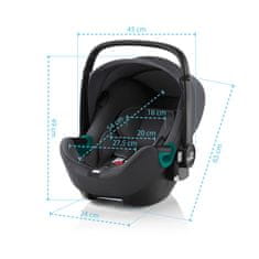 Britax Römer Autosedačka Baby-Safe 3 i-Size 2023 Frost Grey