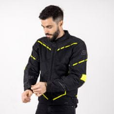 Ozone Moto bunda Jet II černo-fluo žlutá Velikost: L