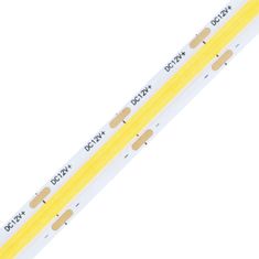 LUMILED LED pásek COB 5m 12V 50W 1920LED Neutrální bílá 8mm 