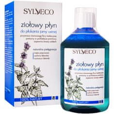 Sylveco Herbal ústní voda - přírodní ústní voda, obnovuje rovnováhu bakteriální flóry, poskytuje svěží dech, 500ml