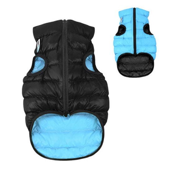 Airyvest bunda pro psy černá/modrá XS 22