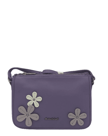 Marina Galanti crossbody bag Flower– šeřík