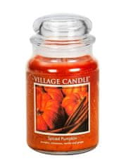 Village Candle Spiced Pumpkin 602g svíčka s vůní dýně, vanilky a zázvoru