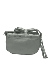 Marina Galanti flap bag Heda – stříbrná