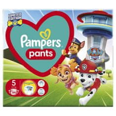 Pampers Pleny kalhotkové Active Baby Pants Paw Patrol vel. 5 (12-17 kg) 66 ks