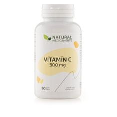 Natural Medicaments Vitamín C 500 mg 90 kapslí