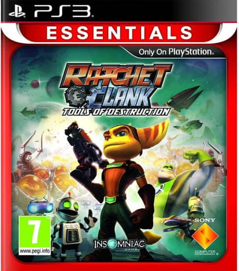 Insomniac Games Ratchet & Clank Tools of Destruction PS3