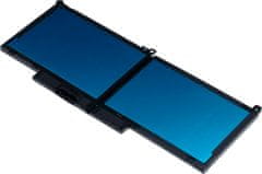 Baterie T6 Power pro Dell Latitude 12 7290, Li-Poly, 7,6 V, 7500 mAh (57 Wh), černá