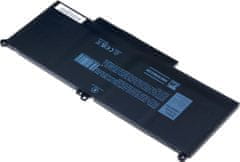 Baterie T6 Power pro Dell Latitude 12 7290, Li-Poly, 7,6 V, 7500 mAh (57 Wh), černá