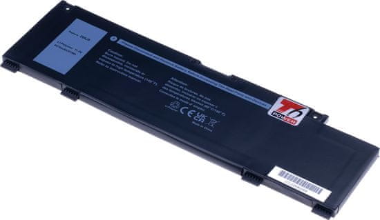Baterie T6 Power pro Dell G3 15 3500, Li-Poly, 11,4 V, 4470 mAh (51 Wh), černá
