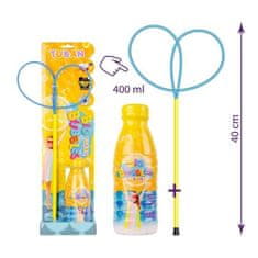 KIK KX4669 Sada na mýdlové bubliny Butterfly s tekutinou 400 ml