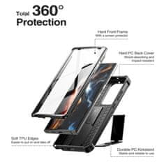 Tech-protect Kevlar kryt na Samsung Galaxy S23 Ultra, černý