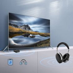 Ugreen CM144 Bluetooth audio vysielač / přijímač, černý