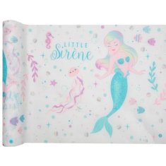 Santex Mermaid party - Šerpa stolová 30 cm x 5 m