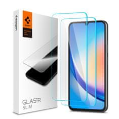 Spigen Ochranné Tvrzené Sklo Glas.Tr Slim 2-Pack Samsung Galaxy A34 5G Clear