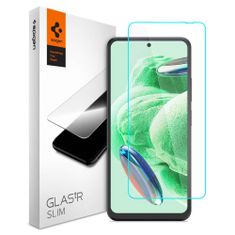 Spigen Ochranné Tvrzené Sklo Glas.Tr Slim 2-Pack Xiaomi Redmi Note 12 5G / Poco X5 5G Clear