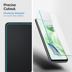 Spigen Ochranné Tvrzené Sklo Glas.Tr Slim 2-Pack Xiaomi Redmi Note 12 5G / Poco X5 5G Clear