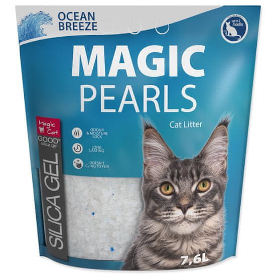 Ostatní Kočkolit MAGIC PEARLS Ocean Breeze 7,6 l