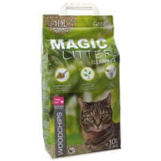 Ostatní Kočkolit MAGIC CAT Litter Woodchips 10l 2,5 kg